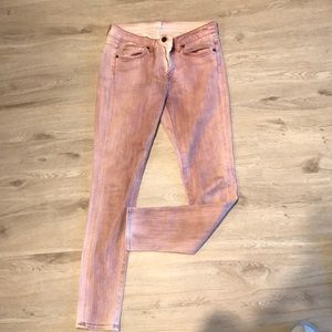 Rich & skinny blush jeans